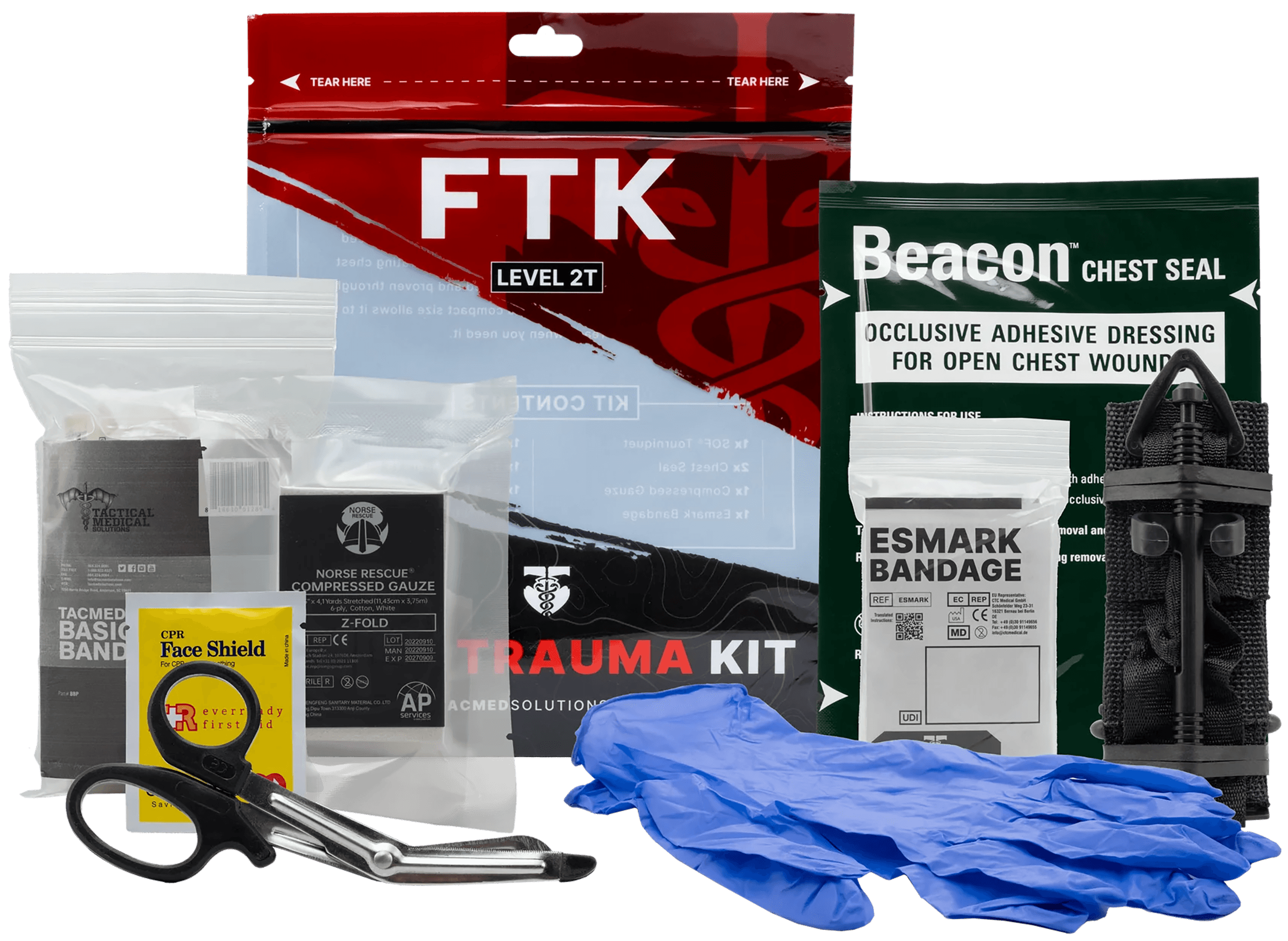 TACMED 80-0117 LEVEL 2T FIELD TRAUMA KIT