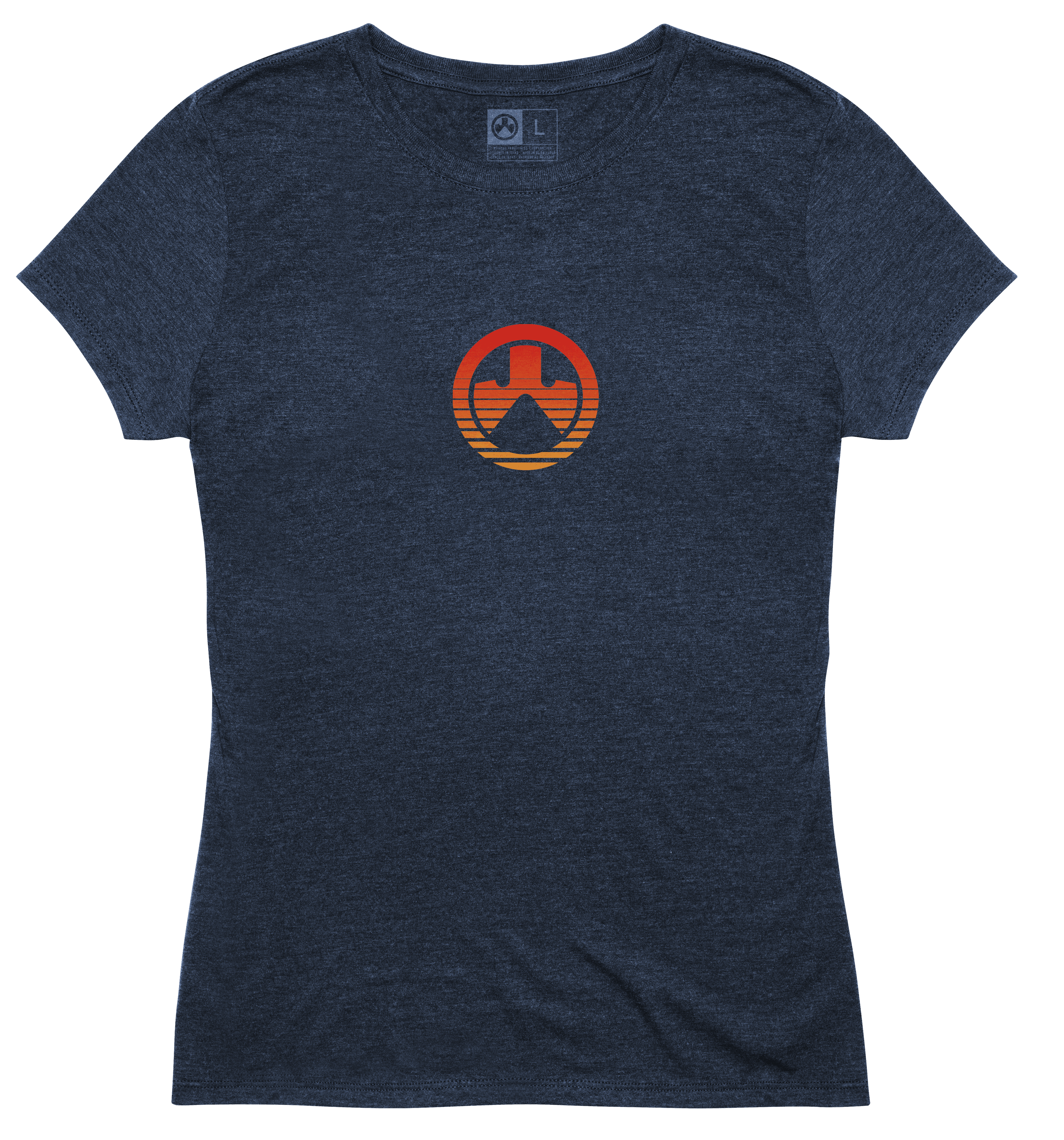 Magpul MAG1185-411-2XL Sun's Out Women's Navy Heather Cotton/Polyester Short Sleeve 2XL