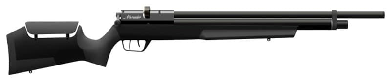 Benjamin BP2264S Marauder  PCP 22 Pellet 10+1 Shot Black Black Receiver Black Fixed w/Adj Comb Stock