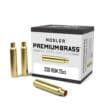 Nosler Unprimed Brass Rifle Cartridge Cases 25 Per Box .338 RUM