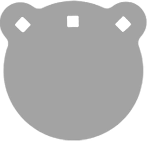 BASH TARGET AR500 GONG TARGET - 937