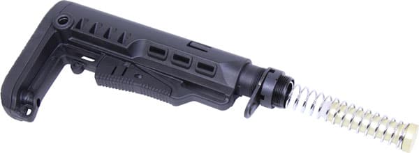 Guntec USA Multi Cal Collapsible AR-15 Stock QD Sling Matte Finish