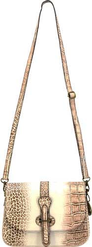 Rugged Rare Smith & Wesson Croc Crossbody Beige