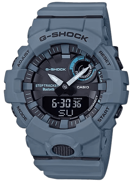 G-shock/vlc Distribution GBA800UC2A G-Shock Tactical Move Power Trainer Fitness Tracker Blue/Gray