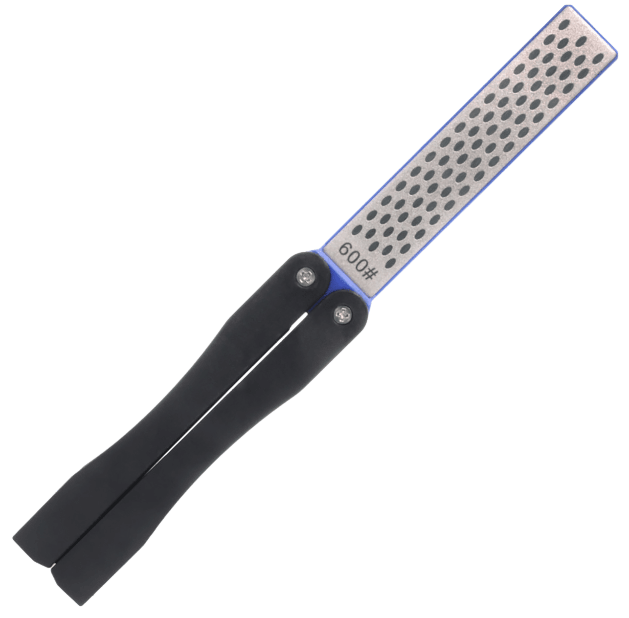 Cold Steel CSKSDSDW Double Sided Knife Sharpener Black Folding Diamond Sharpener Coarse/Fine