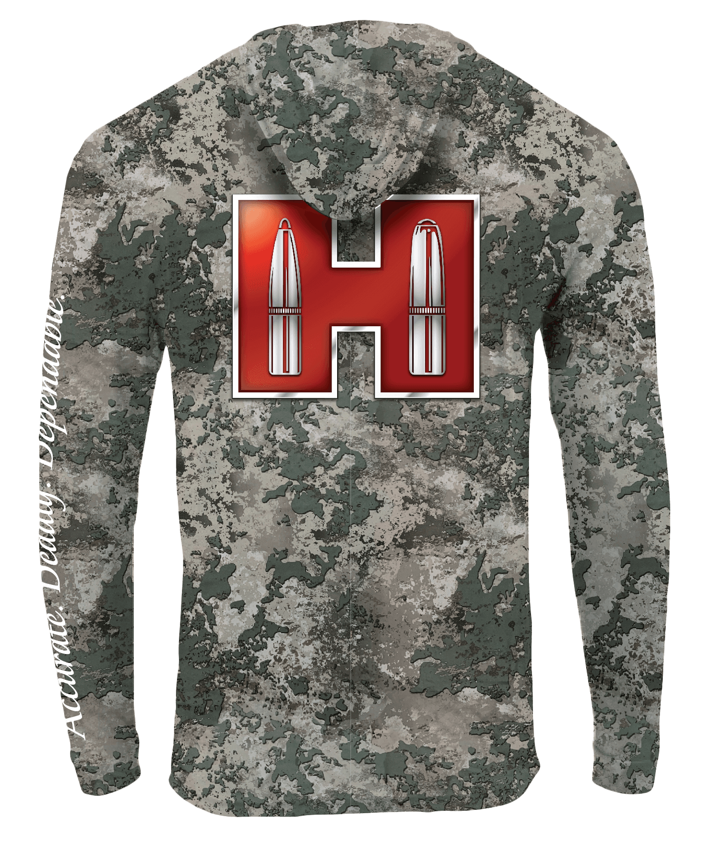 Hornady 99599S Solar Hoodie  Camo Long Sleeve Small