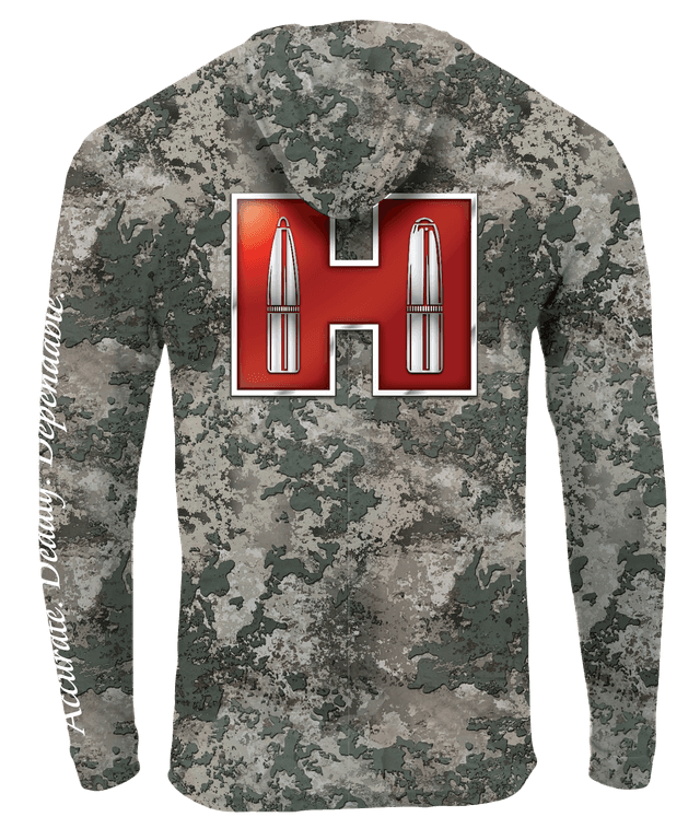 Hornady 99599S Solar Hoodie  Camo Long Sleeve Small