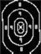 Speedwell Official NRA Police Qualification Silhouette Target Repair Center - 500/Pack
