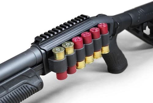 Adaptive Tactical Saddle Shell Carrier Aluminum Rail Mount for Shotguns