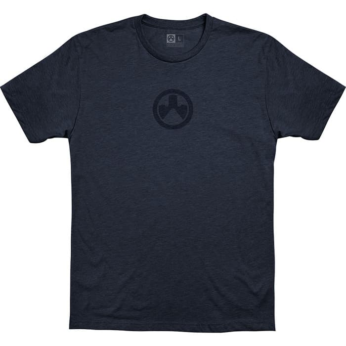 ICON LOGO CVC T-SHIRT 2X-LARGE NAVY HEATHER