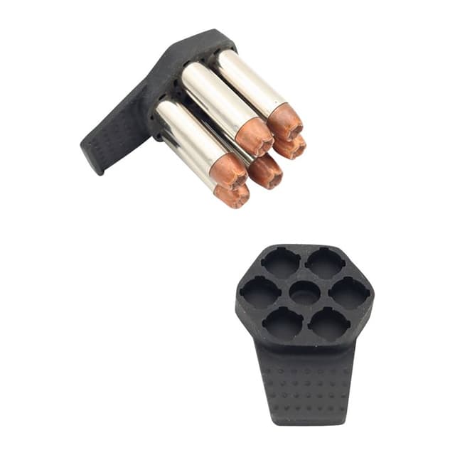 Zeta6 K-Clip 6 Shot Speedloader 2 Pack for 357 Magnum Dan Wesson Smith & Wesson