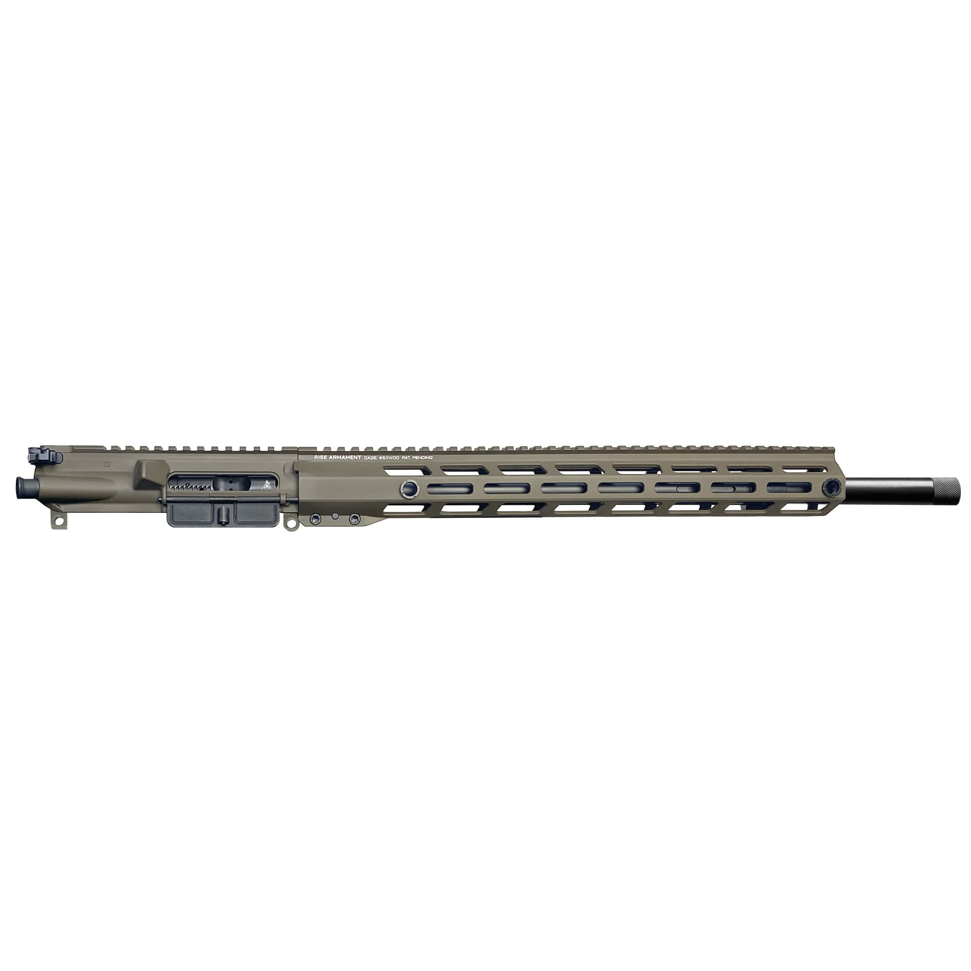 Rise Armament RISE .22 ARC Complete Upper AR-15 18in Patriot Brown 1-7