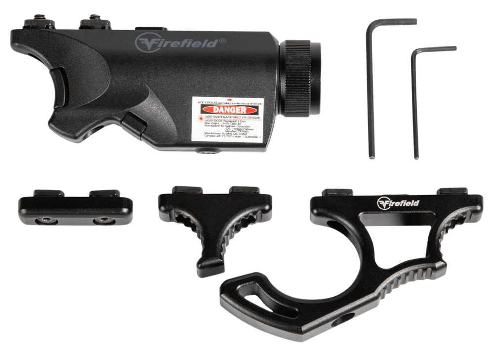 Firefield Foregrip Flashlight Red Laser for Mlok AR Rails 75-150 Lumens