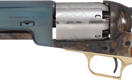 Cimarron Lonesome Dove Walker BP Revolver 44 Cal. 9 in. Charcoal Augustus McCrea 6 Shot