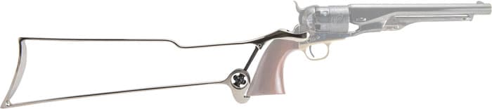 Cimarron Firearms Revolver Shoulder Stock Compatible with Revolver Frames