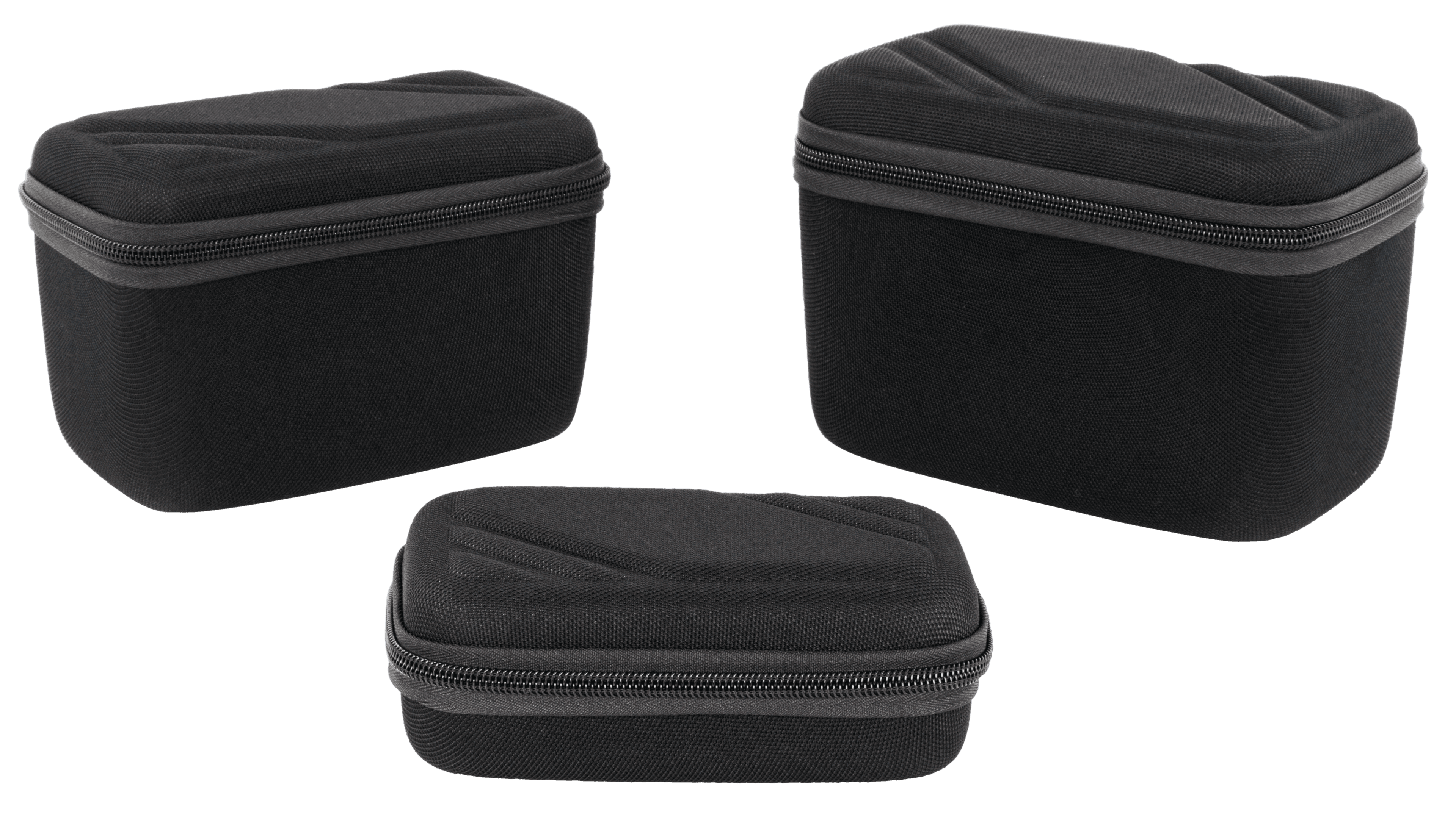 US PeaceKeeper P25020 Gear/Ammo Case  Black EVA Denier Nylon *Set of 3