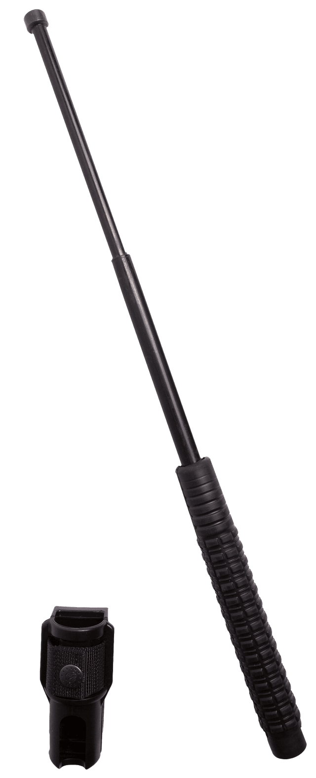 Uzi Accessories UZIEXB21 Law Enforcement Expandable Baton 8.25"- 21" Hardened Steel Includes Holster