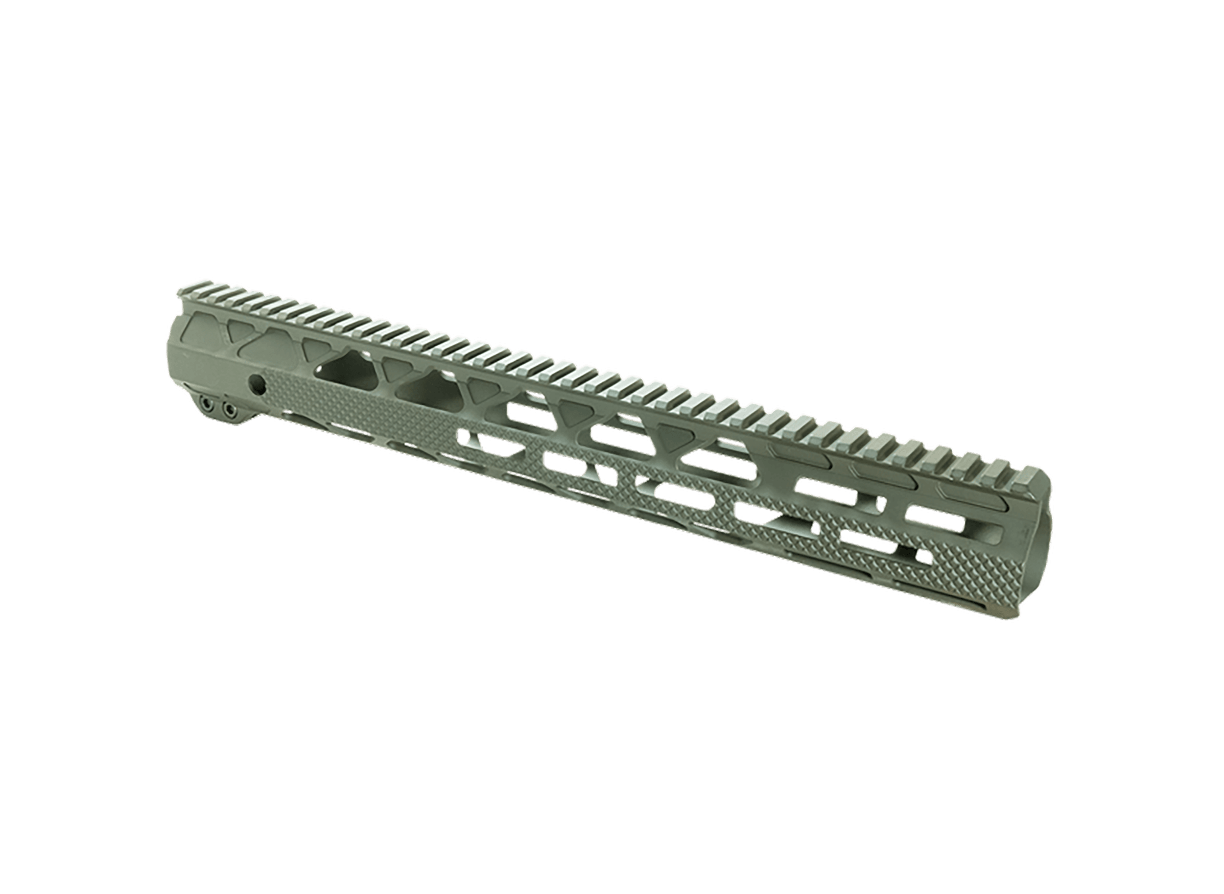 Timber Creek Outdoors Greyman 10 inch Aluminum M-LOK Handguard AR 15 G10HGBL