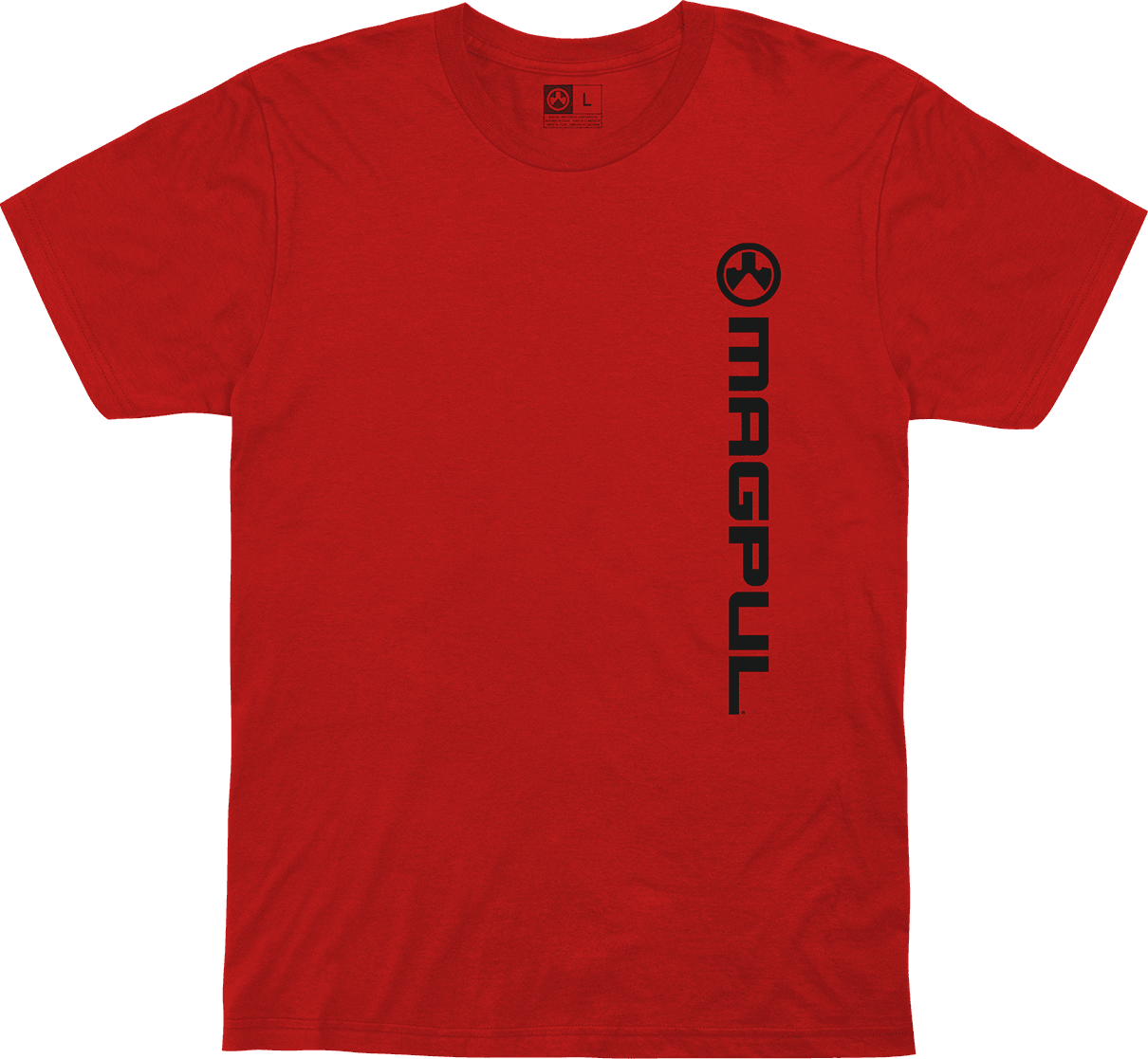VERT LOGO COTTON T-SHIRT SMALL RED