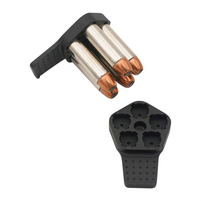 Zeta6 J-Clip-R 5 Shot Magazine Loader for Ruger LCR 38 Special 2 Pack
