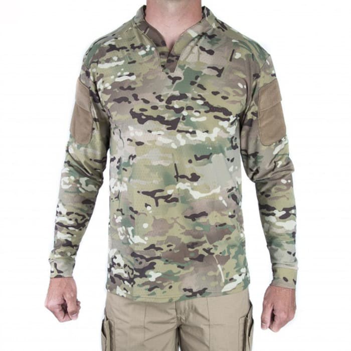 BOSS RUGBY SHIRT LONG SLEEVE MULTICAM XL