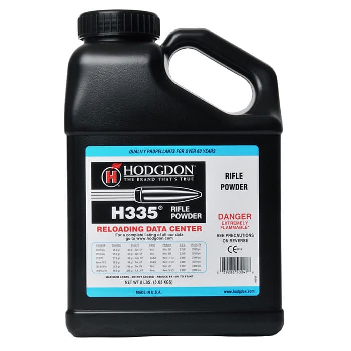 HODGDON POWDER H335 - 8 LBS