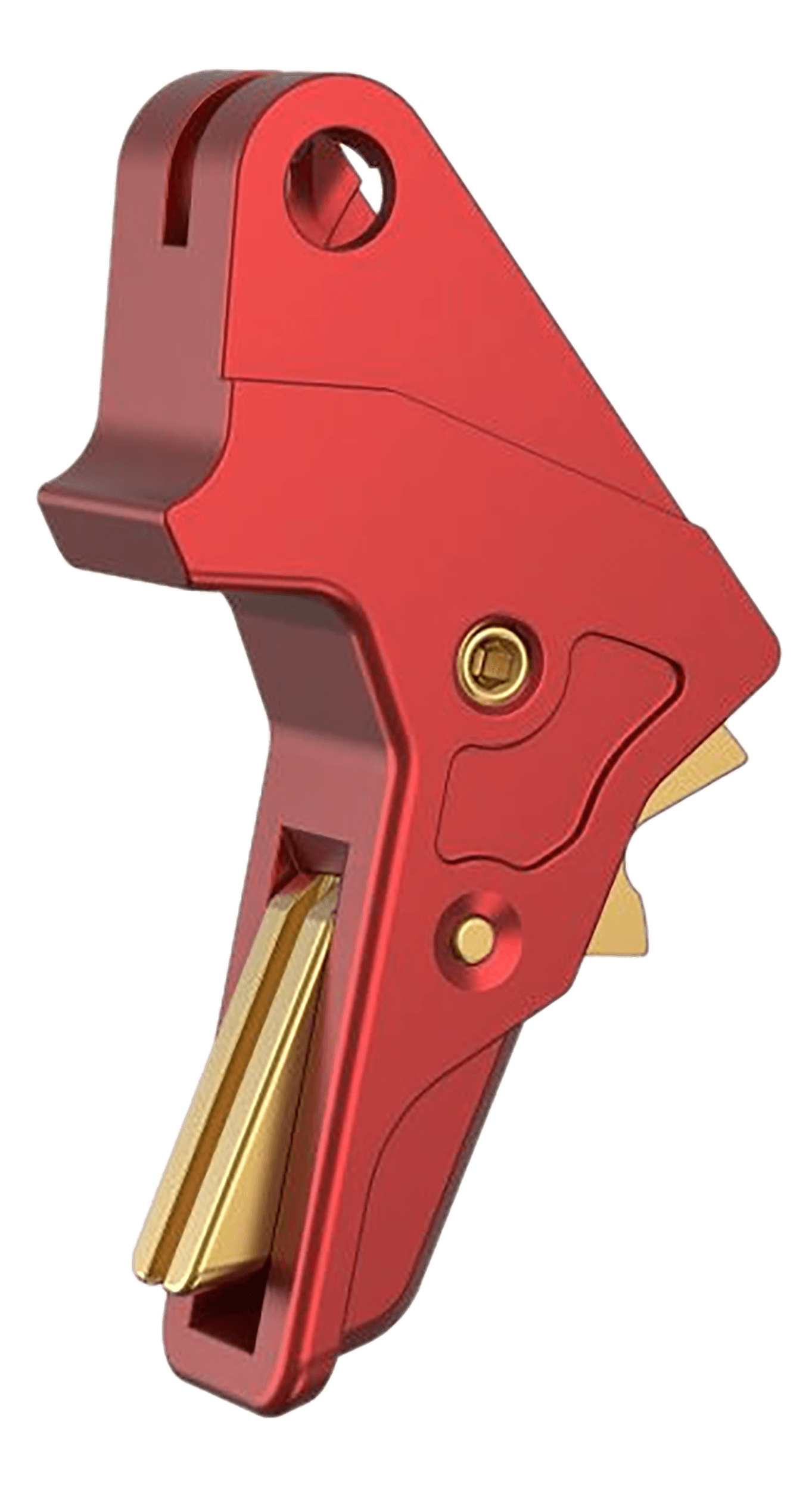 Tyrant CNC Trigger Red Gold Aluminum for Smith and Wesson M P FullSizeCompact