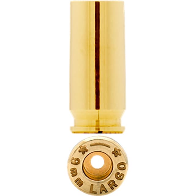 9MM LARGO BRASS 100/BAG