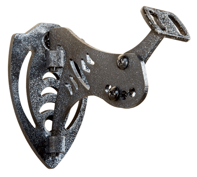 Skullhooker SKHBBASSYBLK Bone Bracket  Small/Mid-Size Game Black Steel