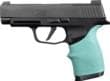 Hogue HandAll Beavertail Grip Sleeve for Sig Sauer P365XL Aqua