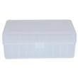 Berry's Mfg 411 Clear Ammo Flip Top Box  Holds 50 Rounds - .45/70 Govt