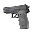 Hogue Overmolded Rubber Grip Sig Sauer P226 Slate Grey with Finger Grooves