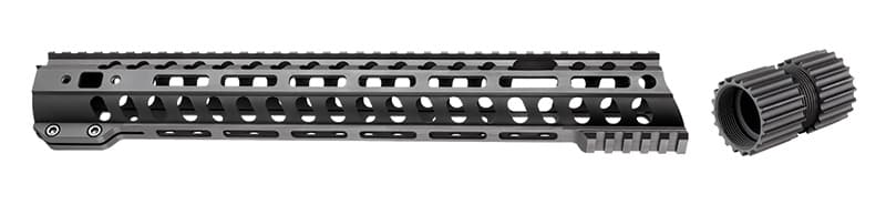 Patriot Ordnance Factory Renegade Rail Kit 14.5 AR Style Upper Heat Sink Nut