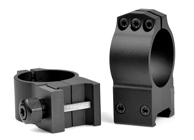 Warne Tactical Rings 30mm Medium Matte for Optics Mounting