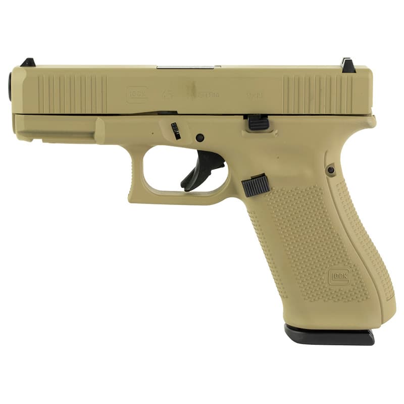 Glock G45 Gen 5 MOS 9mm Luger 4.02 Barrel 17 Rounds Coyote Tan