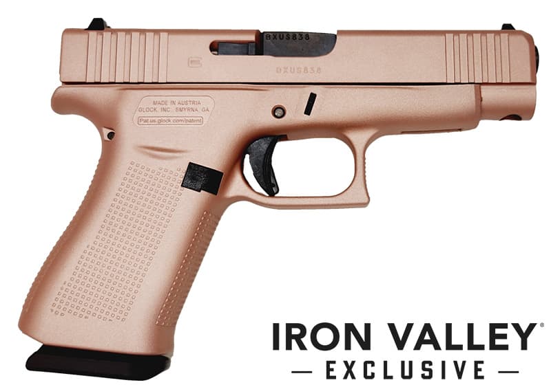 Glock G48 9mm Luger 4.17 Inch 10 Rounds Rose Gold Finish