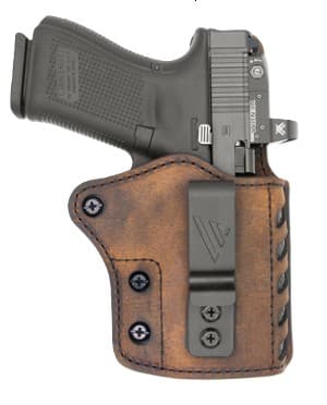 Covert Holster Hybrid IWB Poly/Brn Size 1 4.0