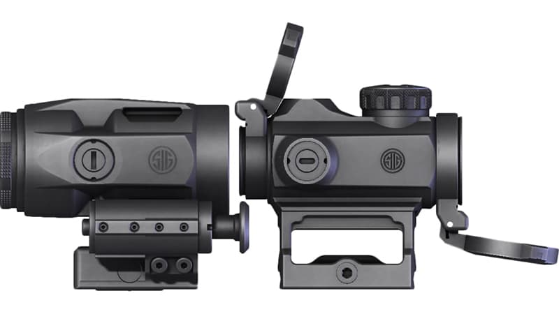Sig Sauer Romeo Combo Kit Romeo Msr 2MoA Red Dot and Juliet3 3x22 Magnifier Picatinny