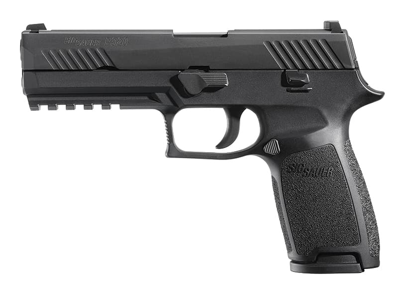Sig Sauer P320 Full Size 9mm 4.7 inch 10 rounds Nitron Finish Stainless Frame