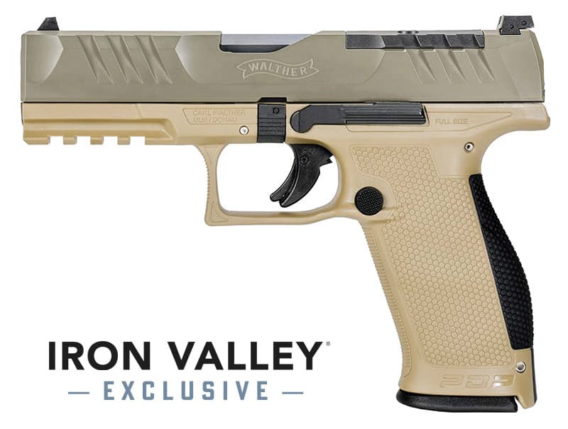 Walther Arms PDP 9mm 4.5" 18rd OD Slide/FDE Frame