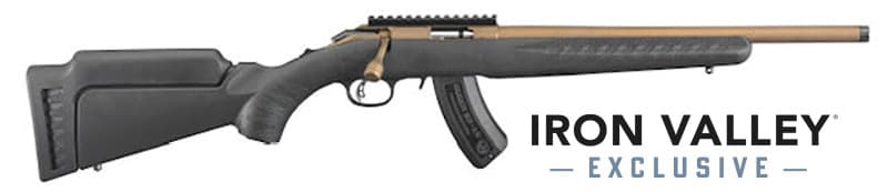 Ruger American Rimfire Mini Ranch .22LR 16 Inch 15 Round Burnt Bronze