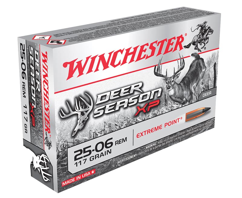 Winchester DeerSeasonXP 25-06 Remington Extreme Point 117 Grain 20 Rounds