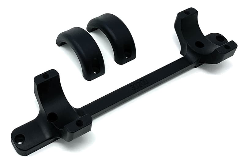 Dnz Products Game Reaper 30mm Medium Matte Scope Mount Ruger American Long Action