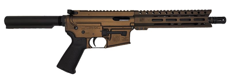 Diamondback DB9 9mm 10 inch Barrel 32 Round Capacity Midnight Bronze Tailhook Brace