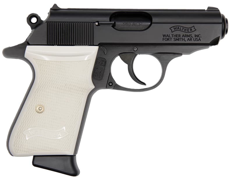 Walther Arms PPK/S 380 ACP 3.3" 7rd Blue/White Grip