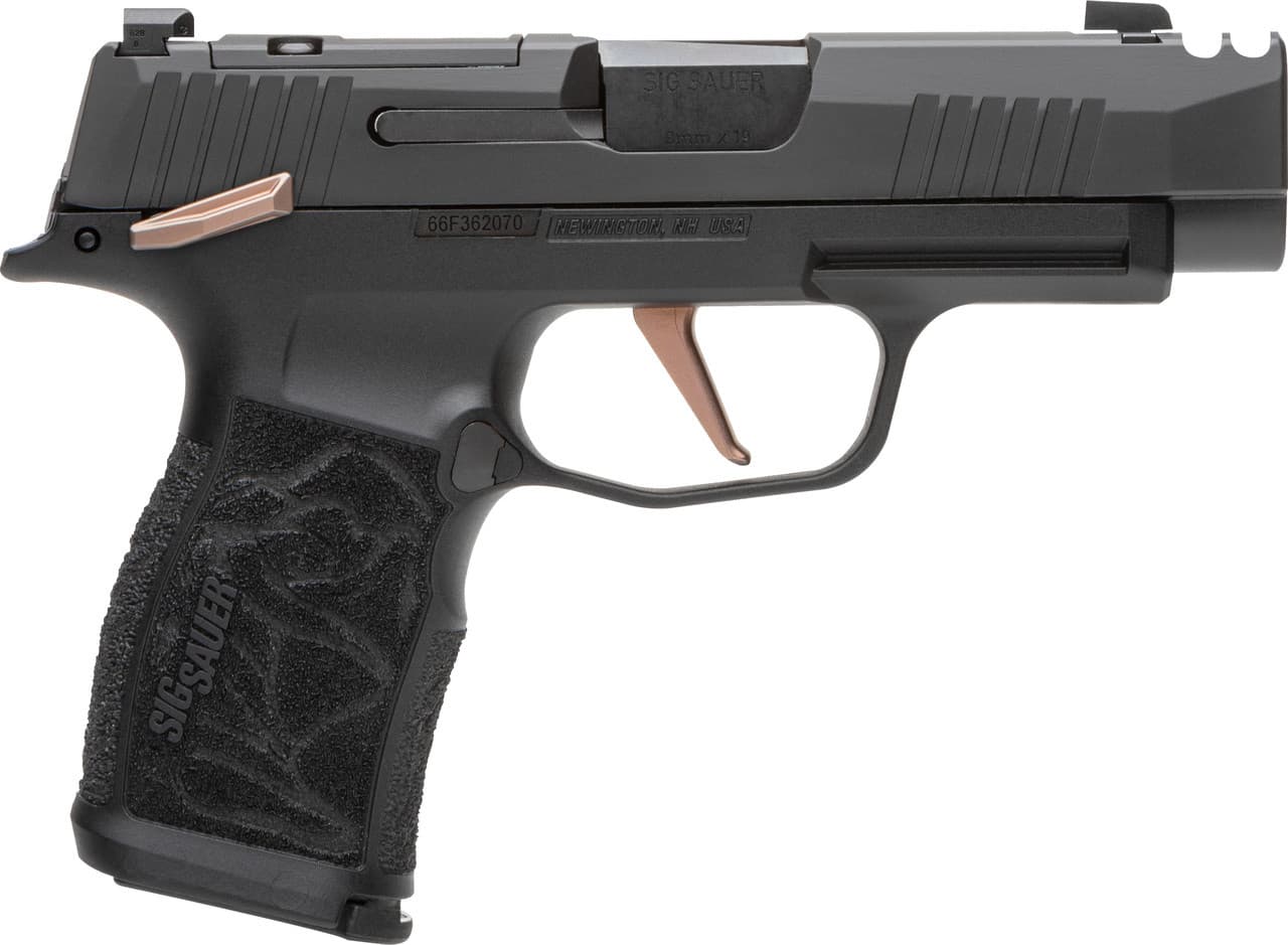 Sig Sauer P365 Xl Rose 9mm 3.10 inch 10+1 Nitron with Rose Accents