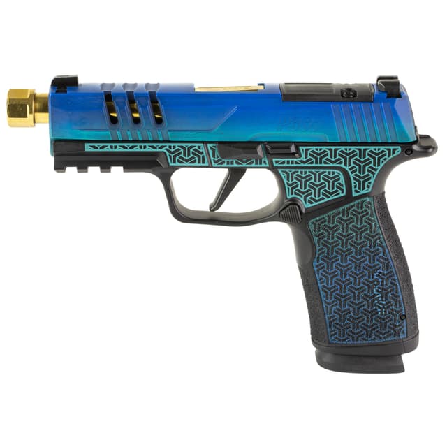 Sig Sauer P365 XMacro 9mm 3.7" 17 Rounds Galactic June Bug Cerakote Finish