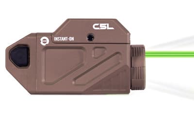 Viridian C5L Tac Light with Green Laser Universal Fit 650 Lumens 55000 Cd Rechargeable