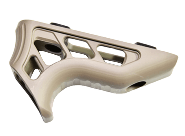 Timber Creek Outdoors Enforcer Mini Angled Foregrip Flat Dark Earth Billet Aluminum KeyMod