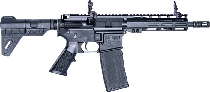 American Tactical MilSport 300 AAC Blackout 8.5 in 30 Rd Colored Finish